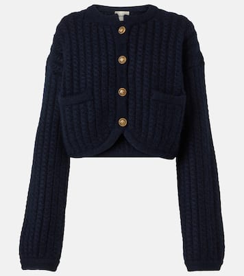 Cardigan Balser in cashmere e mohair | Khaite