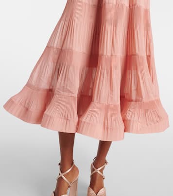 Abito midi con volant | Zimmermann