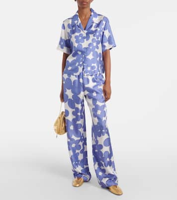 Chemise en soie à fleurs | Marni