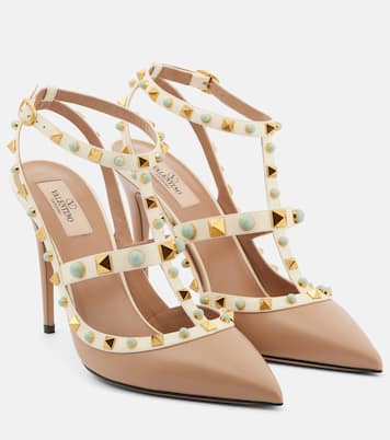 Rockstud 100 leather pumps | Valentino Garavani