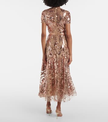 Sequined tulle gown | Elie Saab