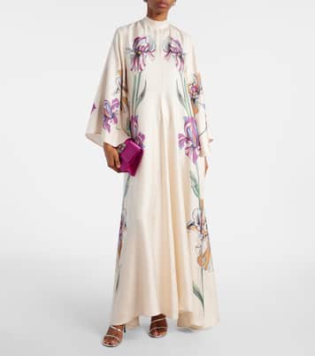 Kaftan Magnifico aus Seiden-Twill | La DoubleJ