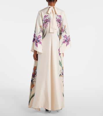 Kaftan Magnifico aus Seiden-Twill | La DoubleJ