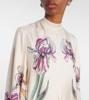 Kaftan Magnifico aus Seiden-Twill | La DoubleJ