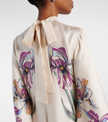 Kaftan Magnifico aus Seiden-Twill | La DoubleJ