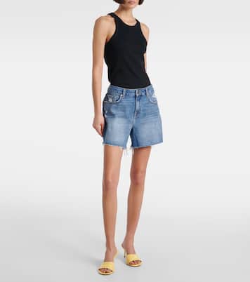 Short en jean à taille mi-haute | 7 For All Mankind