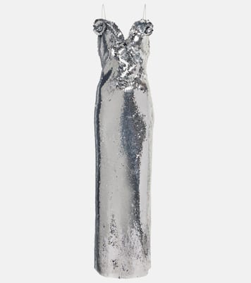 Robe longue à sequins | Magda Butrym