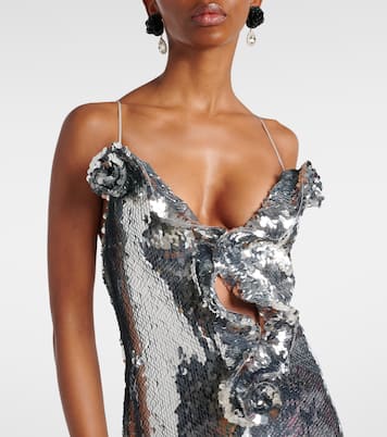 Robe longue à sequins | Magda Butrym