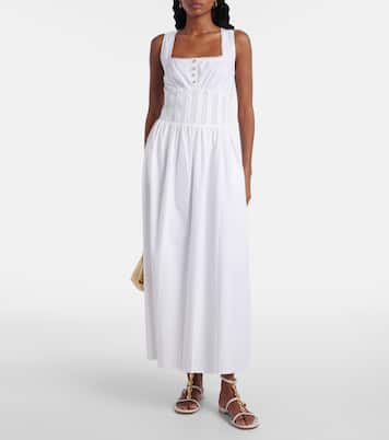 Vestido largo Eden de algodón  | Melissa Odabash