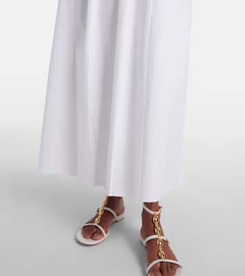 Vestido largo Eden de algodón  | Melissa Odabash