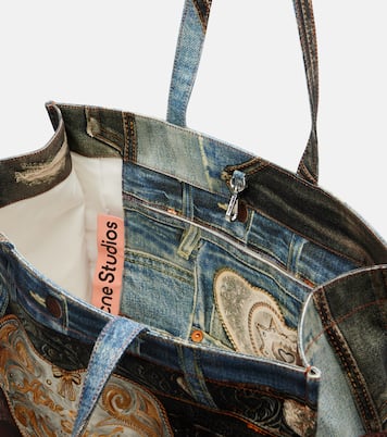 Embossed canvas tote bag | Acne Studios