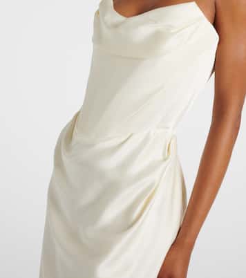 Bridal Galaxy crêpe satin corset gown | Vivienne Westwood