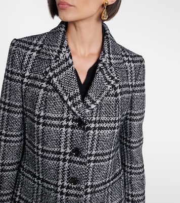 Giacca in misto lana, seta e lama | Dolce&Gabbana