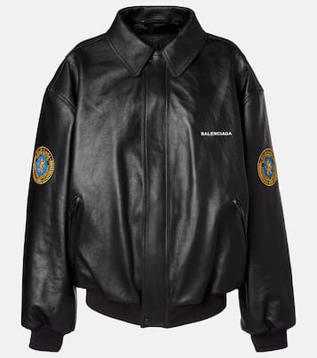 Taxi leather jacket  | Balenciaga