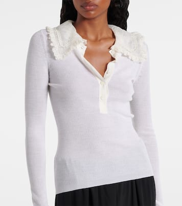 Henley-Hemd aus Wolle | Chloé