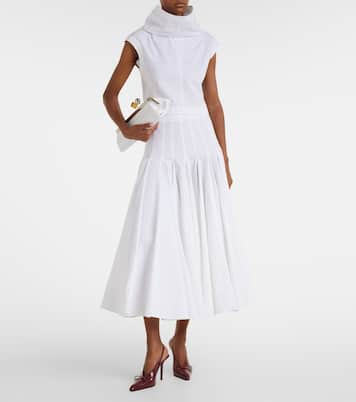 Cotton jersey midi skirt | Jacquemus