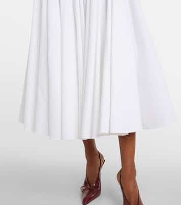 Cotton jersey midi skirt | Jacquemus