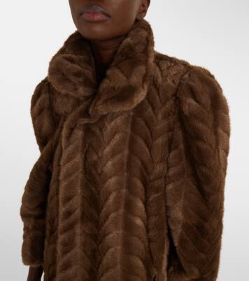 Faux fur coat | Balenciaga