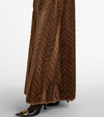 Faux fur coat | Balenciaga