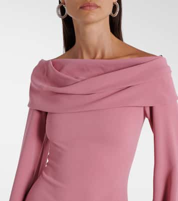 Nuri draped gown | Solace London