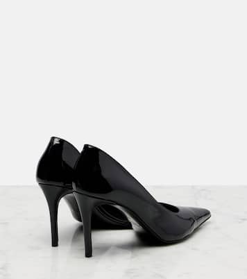Jett D'Orsay 85 페이턴트 레더 펌프스 | Khaite