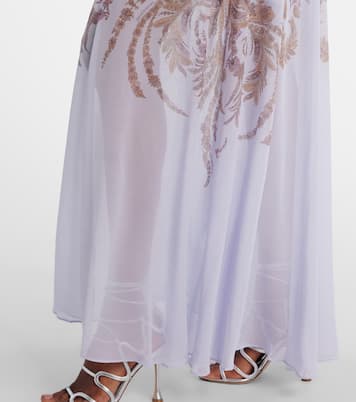 Hypnotic belted floral maxi dress | Zimmermann