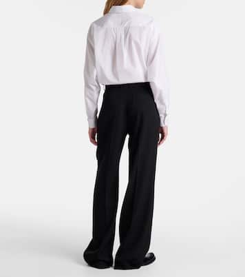 Virgil 울 개버딘 와이드 팬츠 | The Row