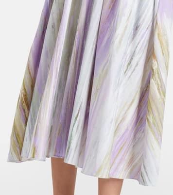 Sana printed cotton maxi dress  | Roksanda