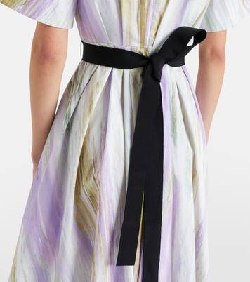 Sana printed cotton maxi dress  | Roksanda