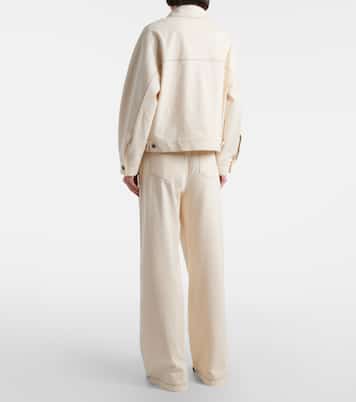 Pleated wide-leg jeans | Max Mara