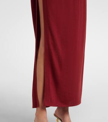 Wool maxi dress  | Saint Laurent