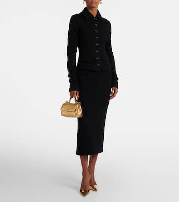 My Sicily metallic leather tote bag  | Dolce&Gabbana