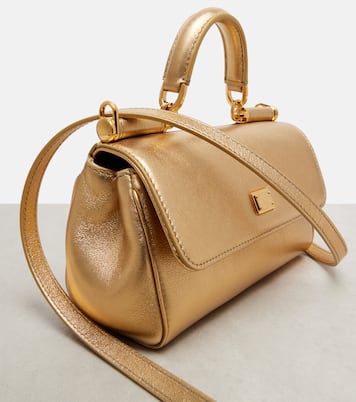 My Sicily metallic leather tote bag  | Dolce&Gabbana