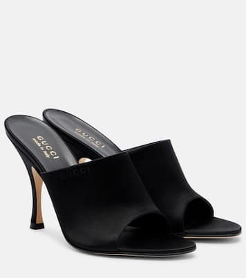 95 satin mules | Gucci