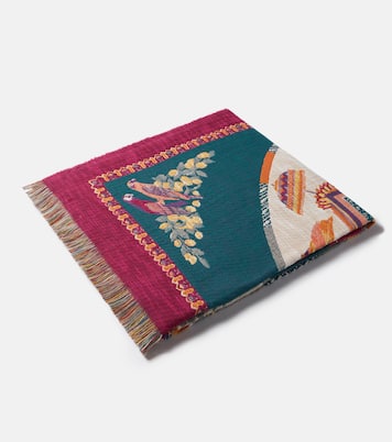 Shanti embroidered cotton throw | Etro