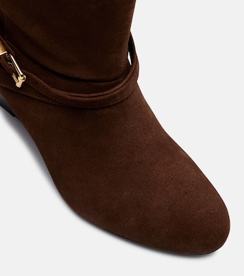 Wedge knee-high boots | Ganni