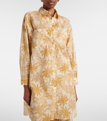 Exotisme printed cotton voile shirt | Eres