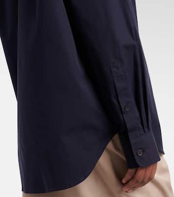 Oversized cotton poplin shirt | Dries Van Noten