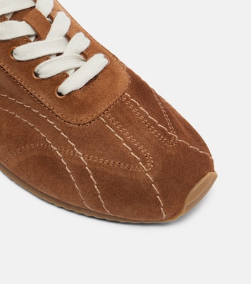 Sneakers aus Veloursleder | Toteme