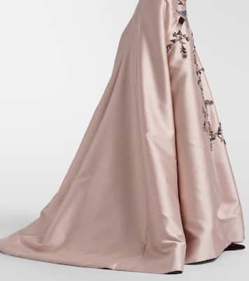 Mavia embellished bustier gown | Costarellos