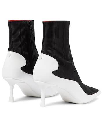 X Marine Serre botines de muaré y piel | Jimmy Choo