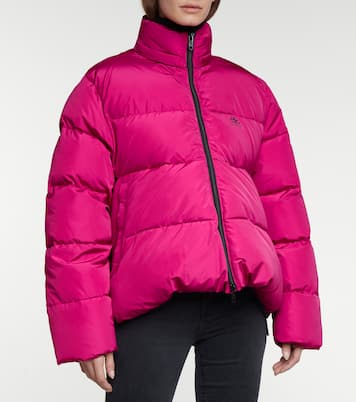 Wattierte Jacke C-SHAPE aus Faille | Balenciaga