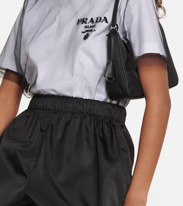 Shorts in gabardine Re-Nylon | Prada