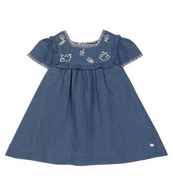 Bebé - vestido de lino bordado | Tartine et Chocolat