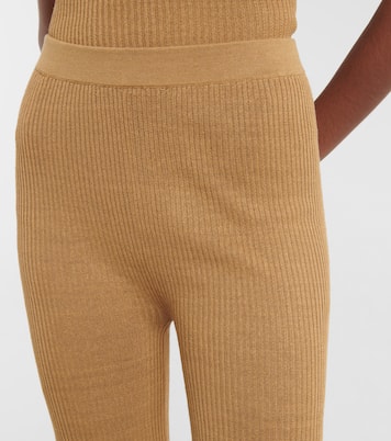 Leggings en mezcla de lino | Acne Studios