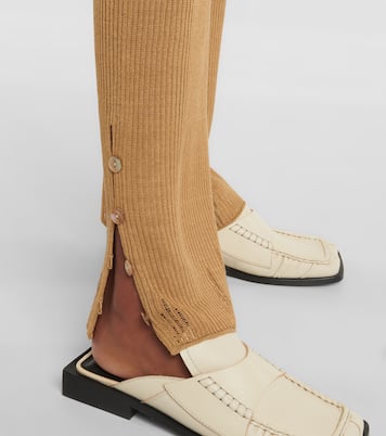 Leggings en mezcla de lino | Acne Studios