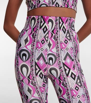 Legging raccourci à taille haute | Pucci