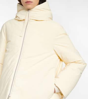 Chaqueta con capucha de plumas | Jil Sander