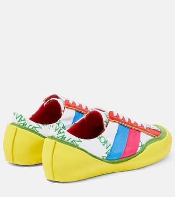 Bubble colorblocked canvas sneakers | JW Anderson