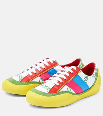 Bubble colorblocked canvas sneakers | JW Anderson